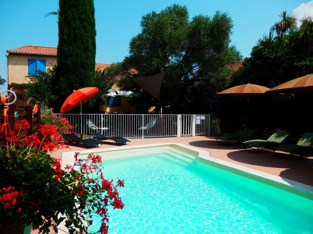 Villa Les Olives Florensac Bagian luar foto