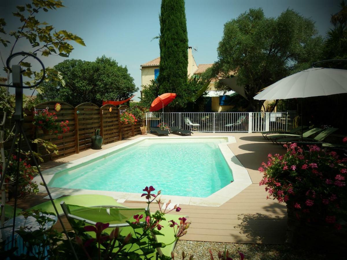 Villa Les Olives Florensac Bagian luar foto