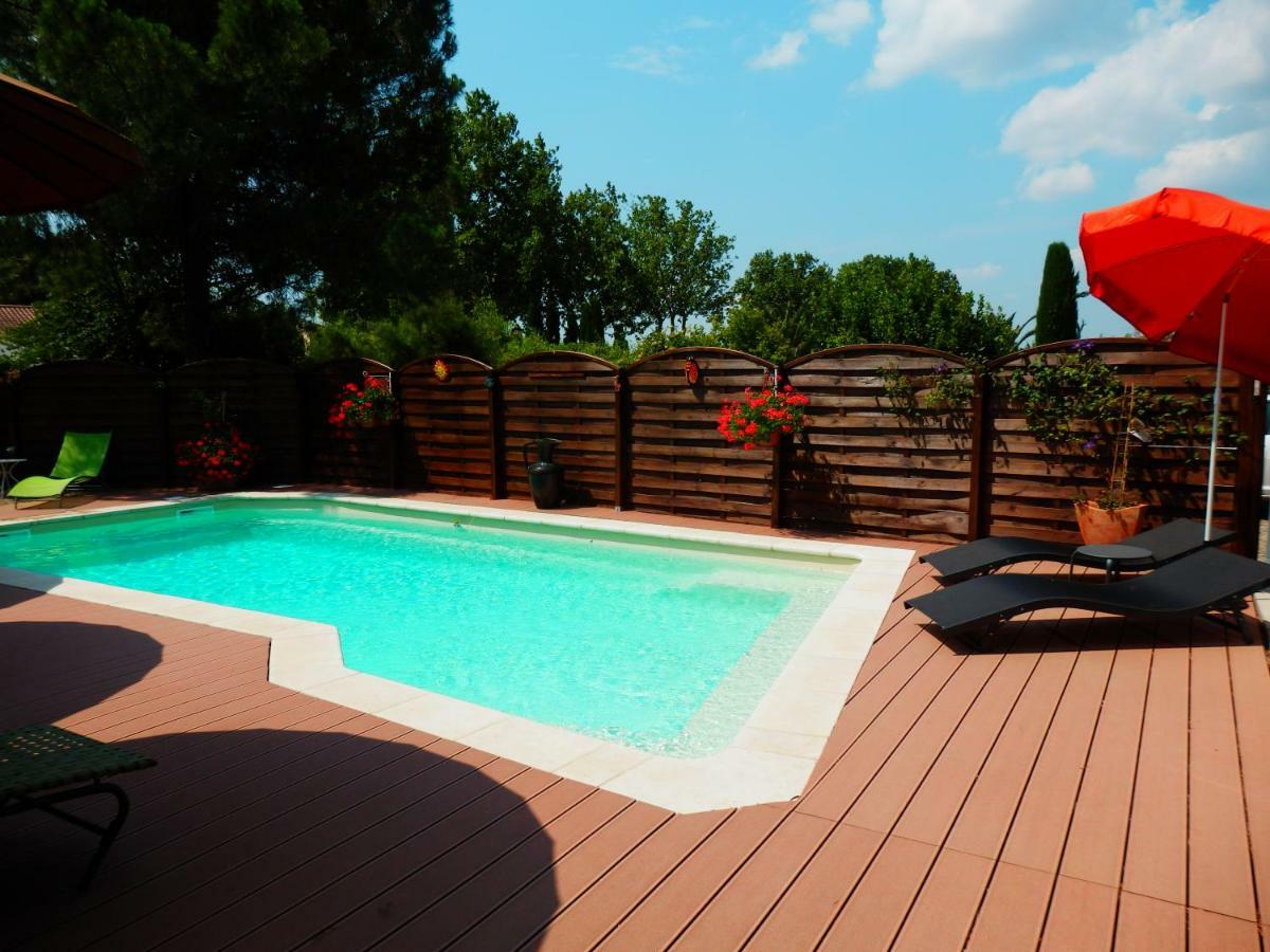 Villa Les Olives Florensac Bagian luar foto